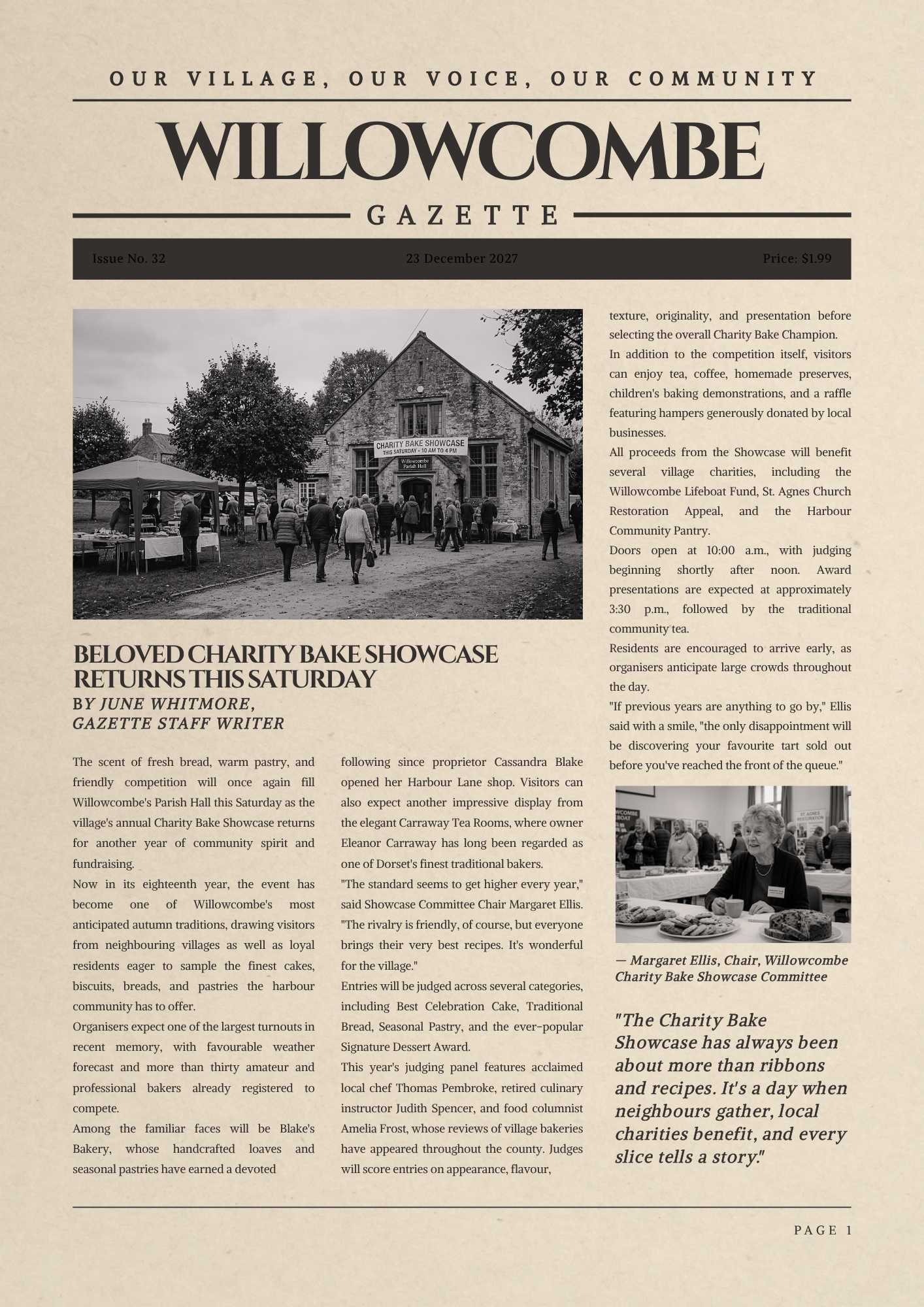History Newspaper